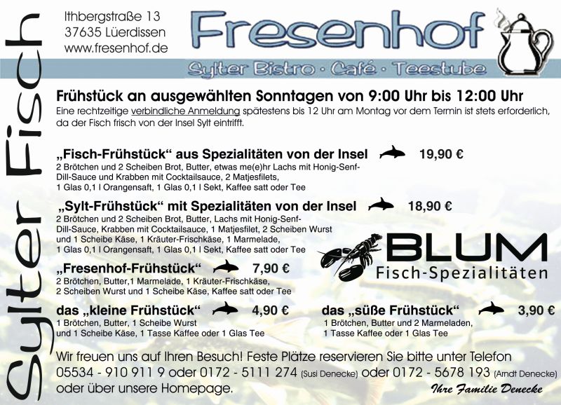 Fresenhof Frühstück